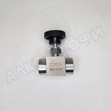Кран игольчатый ВР 1/2" Кран игольчатый ВР 1/2"