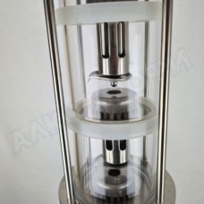 Колпачковая колонна (флейта) 3"(с клампом 2") нержавеющая 6 этажей