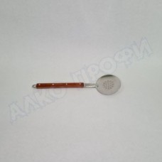 Шумовка с деревянной ручкой 40см Шумовка с деревянной ручкой 40см